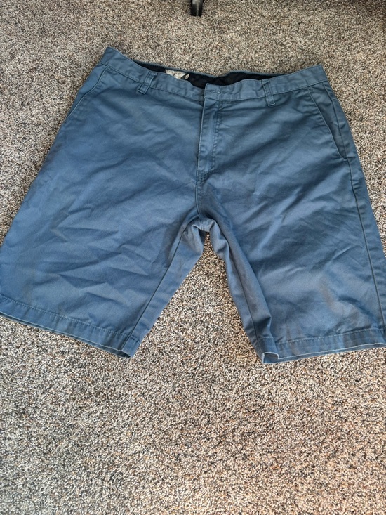 Volcom Other - Volcom Men's Flat Front Shorts in Slate Blue 36”